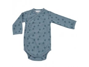 LODGER Romper Long Sleeves Print Rib Ocean vel. 80