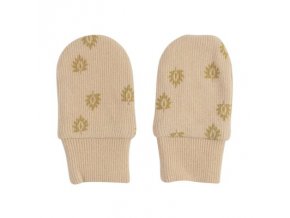 LODGER Mittens Print Rib Linen