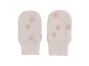 LODGER Mittens Print Rib Tan