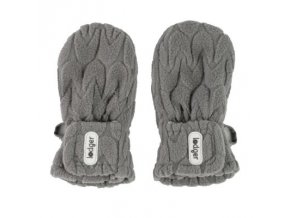 LODGER Mittens Empire Fleece Sharkskin 6 - 12 měsíců