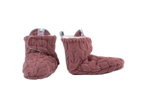 LODGER Slipper Fleece Empire Rosewood 3 - 6 měsíců