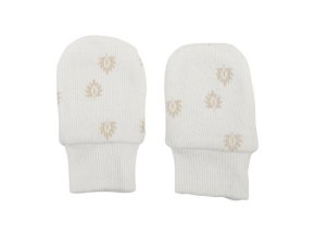 LODGER Mittens Print Rib Cloud Dancer