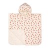 Beach Poncho toucan offwhite