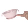 Bowl Silicone pink with suction pad