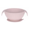 Bowl Silicone pink with suction pad