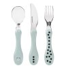 Cutlery 3pcs Little Chums dog