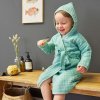 Muslin Bathrobe olive 24-36m.