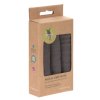 Muslin Wash Glove Set 3 pcs 2021 anthracite