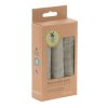 Muslin Wash Glove Set 3 pcs olive