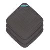 Muslin Washcloth Set 3 pcs 2021 anthracite