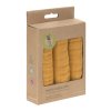 Muslin Washcloth Set 3 pcs 2021 mustard