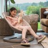 Nuna Detské lehátko Leaf Grow s hrazdičkou Varianta: peach