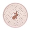 Plate PP/Cellulose Little Forest rabbit