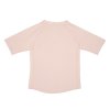 Short Sleeve Rashguard giraffe powder pink 07-12 mo.