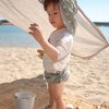 Snap Swim Diaper strokes olive 07-12 mon.