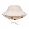 Sun Protection Bucket Hat botanical offwhite 07-18 mo.