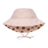 Sun Protection Bucket Hat dots powder pink 07-18 mo.