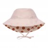 Sun Protection Bucket Hat dots powder pink 07-18 mo.