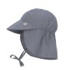 Sun Protection Flap Hat grey 07-18 mo.