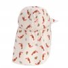 Sun Protection Flap Hat toucan offwhite 07-18 mo.
