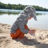 Sun Protection Flap Hat toucan offwhite 19-36 mo.