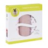 Swaddle blanket 85x85 Little Chums Star light pink