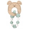 Teether Bracelet Wood/Silicone Little Chums dog