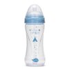 Fľaštička 330ml, Transparent blue