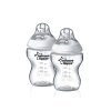 Tommee Tippee Dojčenská fľaša C2N, 2ks, 260ml a 340ml Varianta: 2ks 260ml, 0m+