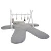 Childhome Hracia deka medveď Teddy Jersey Grey