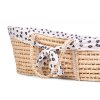Childhome Košík pre bábätko Natural + matrac + poťah jersey Leopard