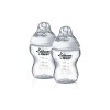 Tommee Tippee Sada kojeneckých fľaštičiek C2N s kefou, Rúžová, Modrá a Neutrálna Varianta: Neutralná