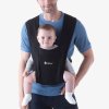 ERGOBABY | Nosič EMBRACE - SOFT KNIT -  PURE BLACK