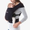 ERGOBABY | Nosič EMBRACE - SOFT KNIT -  PURE BLACK