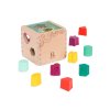 Kocka drevená s vkladacími tvarmi Wonder Cube