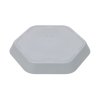 Plate Geo grey-blue