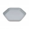 Plate Geo grey-blue