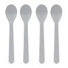 Spoon Set Geo 4pc grey-blue
