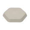 Plate Geo warm grey