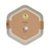 Plate Geo warm grey
