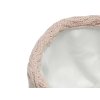 Košík pletený River Knit Pale Pink