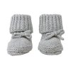 LODGER Slipper Knit Steel 0 - 6 měsíců