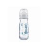 Dojčenská fľaša Emotion Glass 270ml 0-12m White