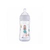 Dojčenská fľaša Emotion 270ml 0-12m White