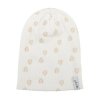 LODGER Beanie Print Rib Cloud Dancer 6 - 12 měsíců