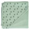 LODGER Dreamer Newborn Rib Silt Green 100 x 100 cm