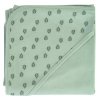 LODGER Dreamer Newborn Rib Silt Green 100 x 100 cm