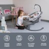 Zopa Lehátko Lullaby grey Varianta: Gray Stars