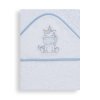 INTERBABY Osuška froté JEDNOROŽEC 100x100cm Varianta: BIELO/ MODRÁ