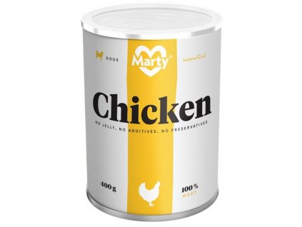 MARTY cons. pre psov - Essential chicken 400 g